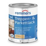 Remmers Trap- en parketlak helder zijdemat, 0,75 liter, hout- en parketsealer op waterbasis voor binnengebruik, afdichtlak voor lakken, slijtvast, krasbestendig, voor vloerplanken