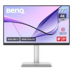 Beste monitor voor MacBook Pro BenQ MA270U 27” 4K 3840 x 2160 monitor voor MacBook Pro/Air, dual USB-C, 90W voeding, Mac Color Match, USB-hub, Mac helderheids- & volumecontrole, hoogte & kantelhoek verstelbare voet, P3-kleurgamma