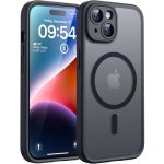 TOCOL voor iPhone 14 Case Compatibel met MagSafe, Zwart
