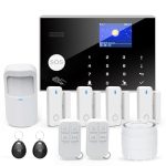 Alarmsysteem met telefoonalarm, doe-het-zelf wifi-alarmsysteem voor thuis, 12-delige deursensorset, compatibel met Alexa Google voor Home Villa, voor ouderen, veiligheid