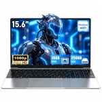 MITUNTUN Laptop 15,6 inch, 4425Y, 8GB RAM, 256GB SSD, FHD-scherm | 180° scharnier, dual-band WiFi 5 en Bluetooth 4.2 voor studie, thuiswerken, video, videobellen en dagelijks gebruik.
