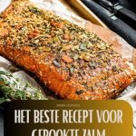 HET BESTE RECEPT VOOR GEROOKTE ZALM