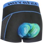 ASTRYON Fietsonderbroek voor heren, 5D gevoerde gel, mountainbike, fiets, MTB-liner met ademend