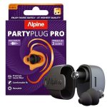 Beste oordopjes festival Alpine PartyPlug Pro Oordoppen voor Feesten & Festivals - Nieuw & Verbeterd - 21dB Hi-Fi Gehoorbescherming voor Muziek & Concerten & - Professionele Kwaliteit, Voorkom Gehoorschade - Zwart