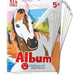 Sabbiarelli – Album Paarden | Zelfklevende Vellen voor Sand Art