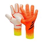 Beste keepershandschoenen HISTARSTORE5 Voetbalkeepershandschoenen, sterke grip, antislip en ademend, voor volwassenen en kinderen (oranje, 8)
