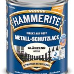 Hammerite Metalen beschermende lak voor buiten, 0,75 liter, wit