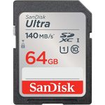 SANDISK Ultra SDXC Kaart 64 GB, tot 150 MB/s lezen