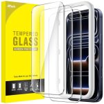 JETech Screen Protector voor iPhone 18 Pro/17 Pro, 3 Stuks