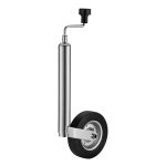 Beste neuswiel caravan 800lb 362kg 48mm Jockey Solid Rubber Wiel met stalen rand