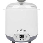 Beste yoghurtmaker Browin 801013 Multifunctioneel apparaat kaas en yoghurt met 1,5 l thermostaat, wit, grijs, medium
