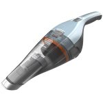 Black+Decker Dustbuster NVC215W Accu-handstofzuiger, 7,2 V, 15,5 W, 385 mm inhoud, draadloos, zakloos, met wandhouder, blauw