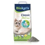 Beste kattenbakvulling supermarkt Biokat's Classic fresh 3in1, geurend - Klontvormende kattenbakvulling met korrels in 3 verschillende groottes - 1 zak (1 x 10 l)
