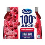 Beste cranberrysap Ocean Spray 100% sap, cranberrysap, 10 oz fles (Pack van 6)