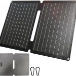 20 W zonne-oplader, draagbaar zonnepaneel met DC-poorten, snel opladen 20 W USB-C en USB-A QC3.0, waterdicht IP68, compatibel met iPhone, Android, GoPro en meer