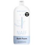 Naïf, Verzorgende Badschuim voor Baby & Kids, Voor plezier in bad met bubbels van natuurlijke ingrediënten zoals kokosolie, Zonder microplastics, minerale oliën, SLES, 100% Vegan, 500ML
