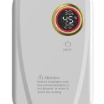 Beste elektrische boiler Elektrische doorstroomboiler keuken 220V 3500W elektrische warmwaterboiler tankloze mini-warmwaterboiler met LED temperatuurweergave, elektrische instant kleine doorstroomboiler voor keuken, badkamer