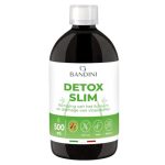 Beste leverreiniging Bandini® DETOX SLIM 500ml Vloeibaar | Drainage, Spijsvertering, Antioxidant, Leverreiniging | Natuurlijk supplement van Groene Thee, Paardenbloem, Bosbes, Pilosella, Berk en Papaja | 100% Veganistisch