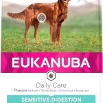 Eukanuba Daily Care Sensitive Digestion hondenvoer - droogvoer voor honden met gevoelige spijsvertering, maagvriendelijk met licht verteerbare rijst, 2,3 kg