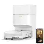 DREAME D20 Pro Plus-robotstofzuiger, zuigkracht van 13.000 Pa, dubbele ontwarrende borstel voor dierenhaar, hoekreiniging, zelflegend, LDS-navigatie en laservermijding, 2-in-1 stofzuiger en dweil