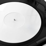 Draaitafel Mat Platter Slipmat: Acryl Platter Platter Platter Vinyl Slipmat voor Draaitafels Antistatische Strakker & Gedefinieerde Bass, Wit