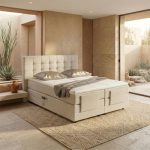 Elektrische Boxspring Royal - 140x200 - Beige - Beddenbriljant